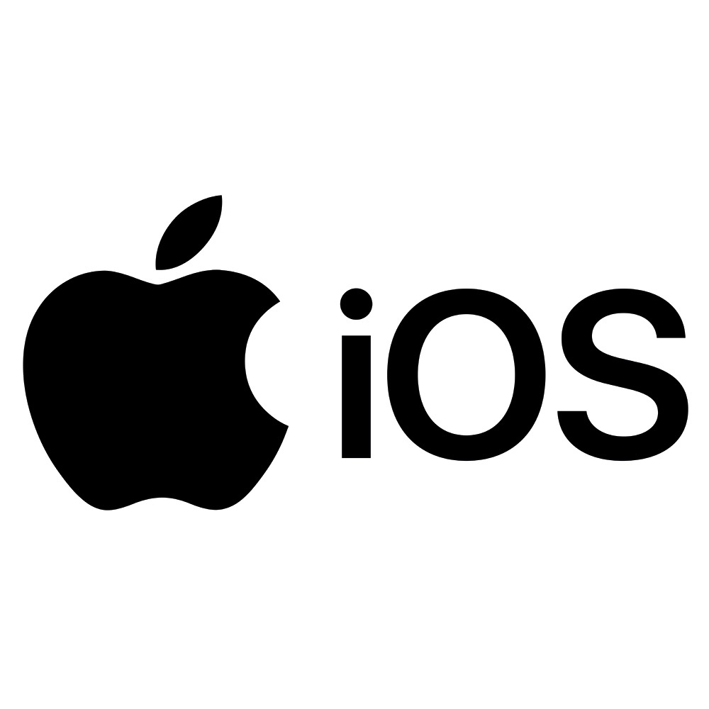 Apple iOS Logo for iPhone and iPad